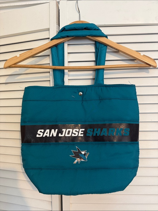 Handbags - San Jose Sharks Teal NHL Tote Bag